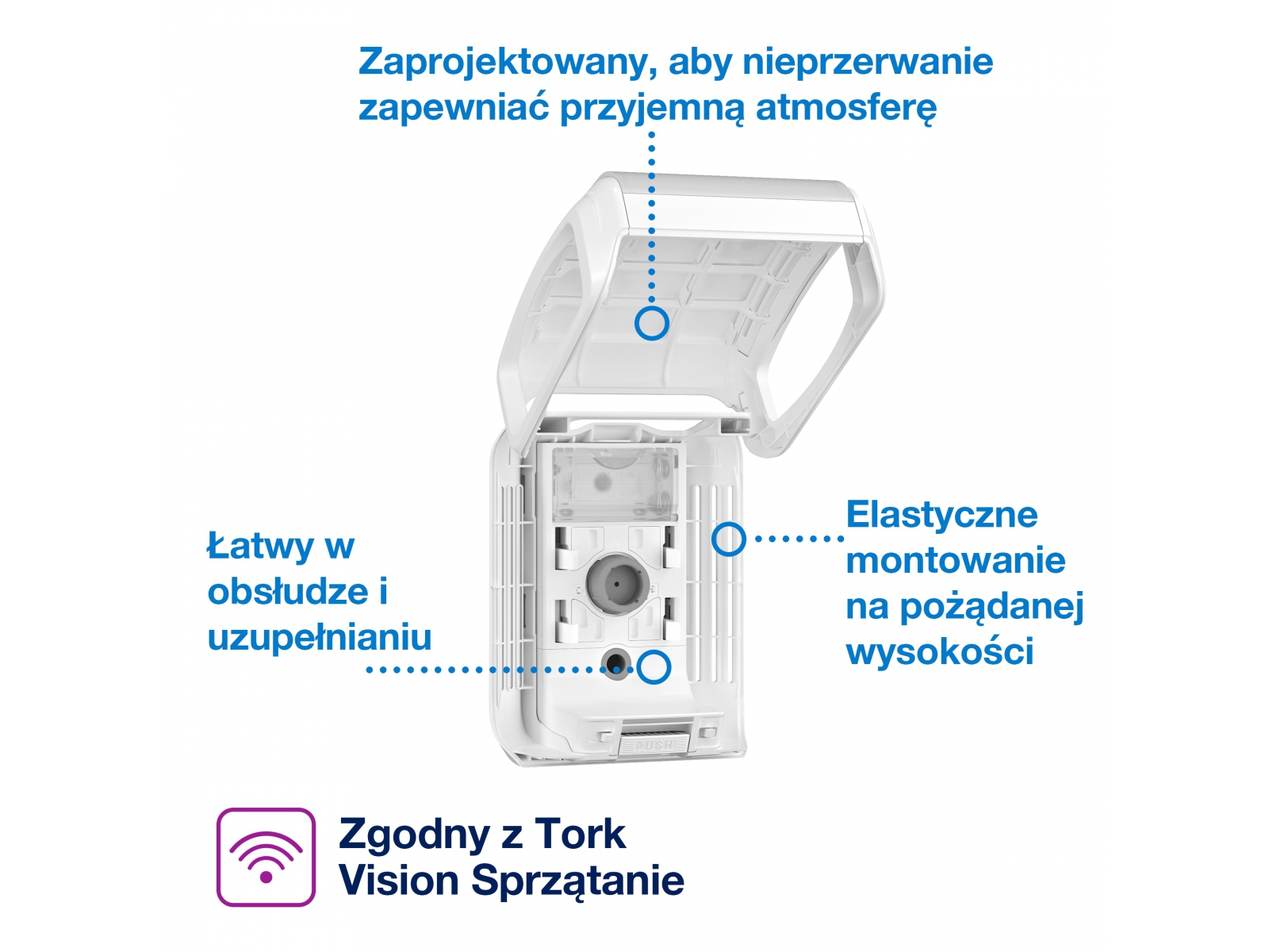 Dozownik A3 TORK 256010 do odświeżacza Constant